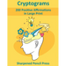 Cryptograms: 200 Positive Affirmations in Large Print