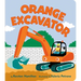 Orange Excavator