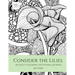 Consider the Lilies: An Adult Coloring Devotional Journal