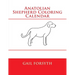 Anatolian Shepherd Coloring Calendar