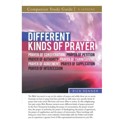 Different Kinds of Prayer Study Guide