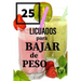 25 LICUADOS para BAJAR de PESO