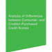 Analysis of Differences between Consumer- and Creditor-Purchased Credit Scores
