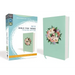 Niv, Bible for Teens, Thinline Edition, Cloth Over Board, Floral, Red Letter Edition, Comfort Print