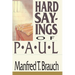 Hard Sayings of Paul