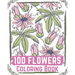 100 Flowers Coloring Book: flowers coloring books for adults relaxation, flower coloring book easy