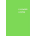 Password Keeper: Size (6 x 9 inches) - 100 Pages - Green Cover: Keep your usernames, passwords, social info, web addresses and security