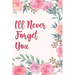 I'll Never Forget You: Discrete Internet Password Manager to Keep Your Private Information Safe - With Beautiful Floral Motif