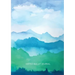 Watercolor Blue & Green Hills - Dotted Bullet Journal: Medium A5 - 5.83X8.27
