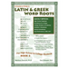 Latin & Greek Word Roots, Book 2