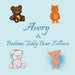 Avery & Bedtime Teddy Bear Fellows: Short Goodnight Story for Toddlers - 5 Minute Good Night Stories to Read - Personalized Baby Books with Your Child