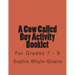 A Cow Called Boy Activity Booklet for Grades 7 - 9