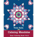 Calming Mandalas: Easy Coloring Book Vol.2: Adult coloring book for stress relieving and meditation.