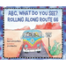 ABC, What Do You See? Rolling Along Route 66