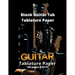 Blank Guitar Tab Tablature Paper: Blank Guitar Tab Book with over 100 Pages of Guitar Chord Diagrams and Tablature Writing Paper