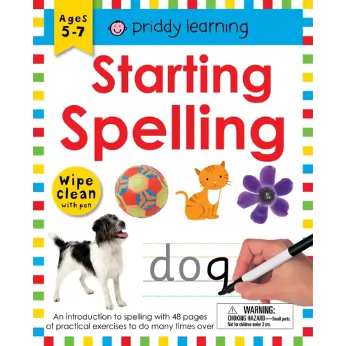 Wipe Clean Workbook: Starting Spelling: An Introduction to Spelling with 48 Pages of Practical Exercises to Do Again and Again