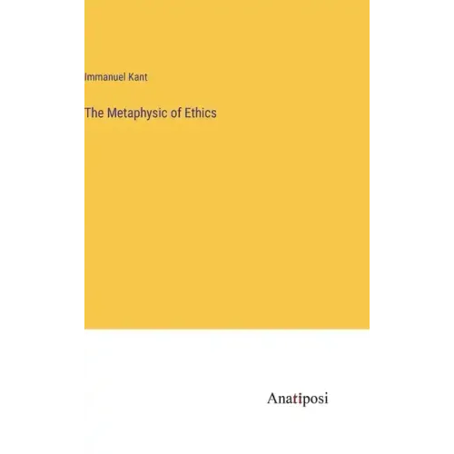 The Metaphysic of Ethics