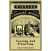 Canning And Preserving