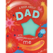 A Book about Dad with Words and Pictures by Me: A Fill-In Book with Stickers!