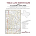 Texas Land Survey Maps for Tarrant County
