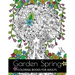 Garden Spring coloring books for Adults: An Adult coloring Book Flower and Animal Design