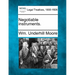 Negotiable Instruments.