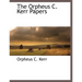The Orpheus C. Kerr Papers
