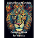 100 Animal Mandala Coloring Book for Adults: Zen Coloring Book