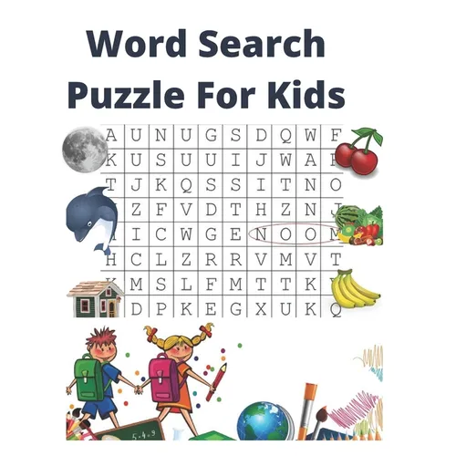 Word Search Puzzle For Kids