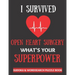 I Survived Open Heart Surgery: Sudoku And Wordsearch Puzzles Large Print Perfect Post Heart Surgery Gift For Women, Men, Teens and Kids - Get Well Soo