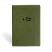NASB Personal Size Giant Print Bible, Olive Leathertouch, Indexed
