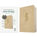 NLT Premium Value Compact Bible, Filament Enabled (Leatherlike, Ivory Vine)