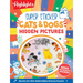 Super Sticker Cats & Dogs Hidden Pictures: Animal Sticker Book with Hidden Pictures Puzzles, Adorable Cat and Dog Scenes and Eye-Catching Foil Sticker