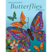 Adult Coloring Book: Butterflies & Flowers