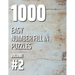 1000 Easy Number Fill In Puzzles Volume #2