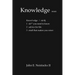 Knowledge - Advice for LIfe