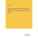 Colonial Questions Pressing for Immediate Solution, in the Interest of the Nation and the Empire