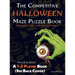 The Competitive Halloween Maze Puzzle Book: A 1-2 Player Book Where the Mazes Start Easy and Get Harder (See Back Cover) - Ages 8 to Adult