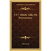 3-5-7 Minute Talks on Freemasonry