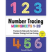 Number Tracing Worksheets 1-20: practice for Kids with Pen Control, Number Tracing And Line Tracing (activities educational)