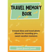 Travel Memory Book: A Travel Diary and Travel Photo Albums for Recording Your Sweet Vacation Moments