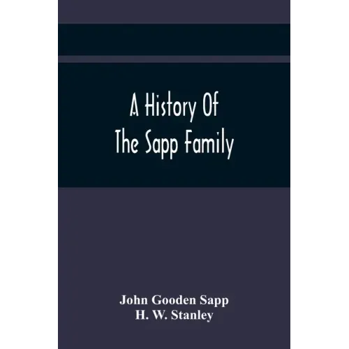 A History Of The Sapp Family