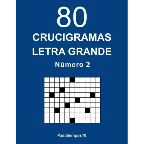 80 Crucigramas Letra Grande - N. 2