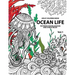 Ocean Life: Ocean Coloring Books for Adults A Blue Dream Adult Coloring Book Designs (Sharks, Penguins, Crabs, Whales, Dolphins an