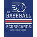 50 Baseball Scorecards With Lineup Cards: 50 Scoring Sheets For Baseball and Softball Games (8.5x11)