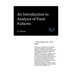 An Introduction to Analysis of Paint Failures