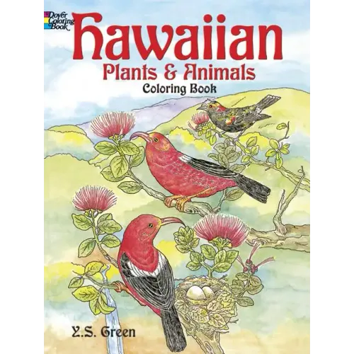 Hawaiian Plants and Animals Coloring Book