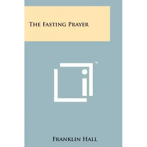 The Fasting Prayer