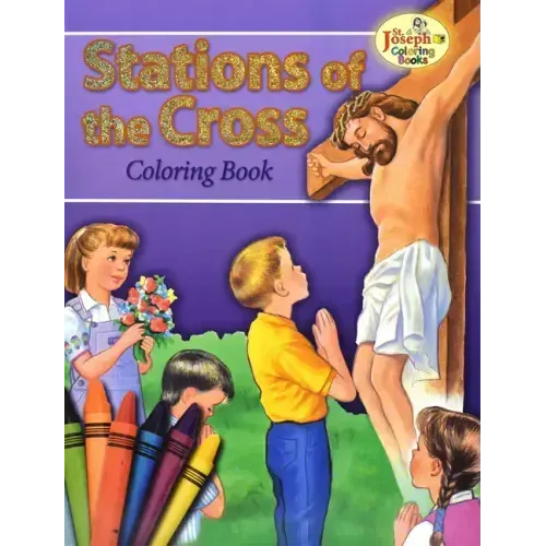 Coloring Book about the Stations of the Cross