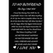 To My Boyfriend The Day I Met You I Found My Missing Piece: The Best Cute Valentines Day Gifts for Boyfriend, Couples Gifts for Boyfriend From Girlfri